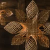 PR Home Anna Étoile décorative en rotin Ø 68 cm^ Lumière De Noël