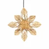 PR Home Anna Étoile décorative en rotin Ø 45,5 cm^ Lumière De Noël