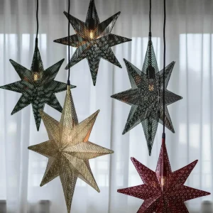 PR Home Capella Étoile décorative, 8 branches argent 40 cm^ Lumière De Noël