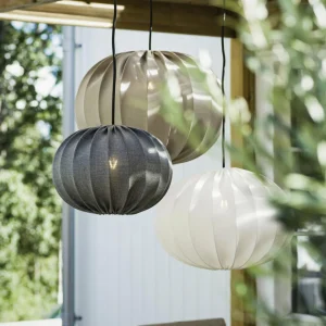 PR Home Hilma suspension d’extérieur, beige Ø 40cm^ Suspensions D'Extérieur