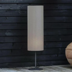 PR Home Lampadaire d'extérieur Agnar, gris foncé / marron, 100 cm^ Luminaires De Terrasse