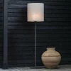 PR Home Lampadaire d'extérieur Agnar, gris foncé/blanc, 156 cm^ Luminaires De Terrasse