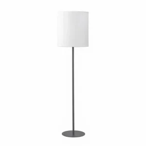PR Home Lampadaire d'extérieur Agnar, gris foncé/blanc, 156 cm^ Luminaires De Terrasse