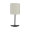 PR Home Lampe de table d'extérieur Agnar, gris foncé / beige, 57 cm^ Lampes Décoratives