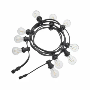 PR Home Rallonge de guirlande lumineuse Bright, transparente / noire^ Lampes Décoratives