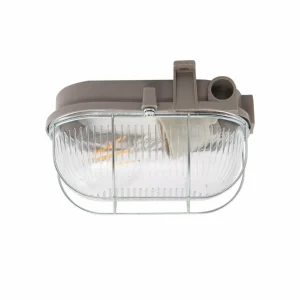 PRIOS applique d'extérieur, gris, plastique, IP44^ Luminaires De Terrasse