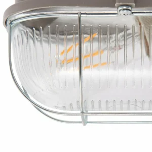 PRIOS applique d'extérieur, gris, plastique, IP44^ Luminaires De Terrasse