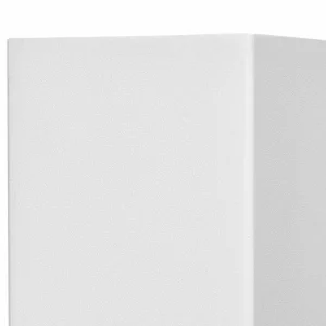 PRIOS applique d'extérieur Tetje, blanc, angulaire, 16 cm, set de 4 pièces^ Appliques Murales Extérieures