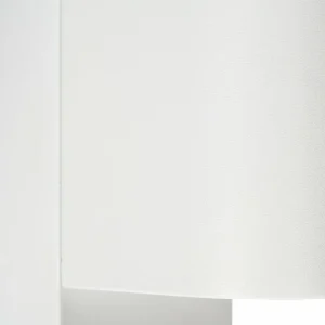 PRIOS applique d'extérieur Tetje, blanc, rond, capteur, lot de 2^ Appliques D'Extérieur Avec Détecteur