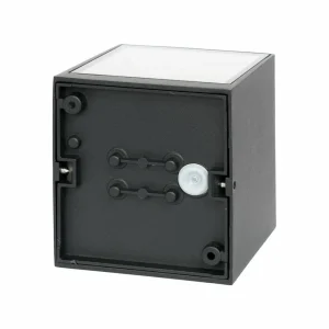 PRIOS applique d'extérieur Tetje, noir, angulaire, 11,5 cm^ Appliques Murales Extérieures