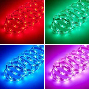 PRIOS Lylah ruban LED Smart Home, RVB, blanc chaud^ Lampes Décoratives
