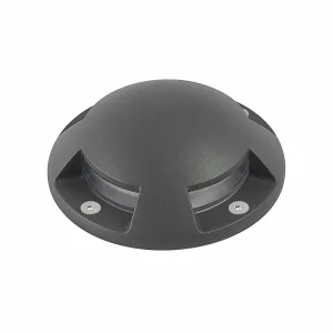Lindby Projecteur de sol LED Huban, 15 cm, à 4 lampes, anthracite^ Appliques Murales Extérieures