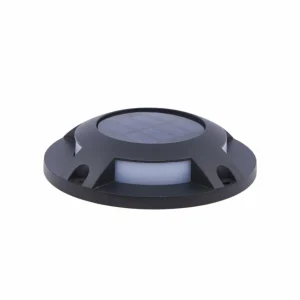 PRIOS Projecteur de sol LED Selius, gris foncé, IP67^ Lampes Décoratives