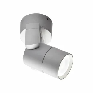 Viokef Projecteur d’extérieur Skiros, IP55, gris^ Projecteurs D'Extérieur