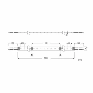 Radium Essence 1000 Ruban LED, 5 m, 40W, 2.700K^ Lampes Décoratives