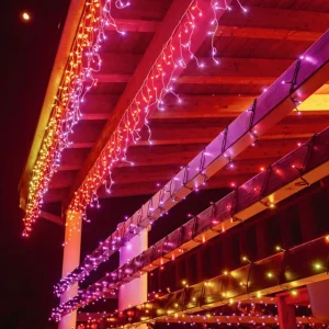 twinkly Rideau lumineux LED intelligent pour application, RGBW^ Lumière De Noël