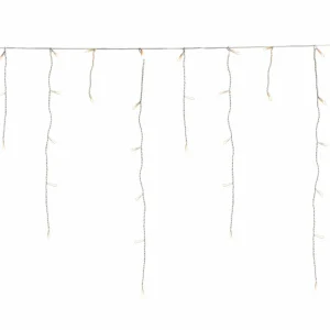 Konstsmide Christmas Rideau lumineux LED pluie de glace ambre blanc 5m^ Lumière De Noël