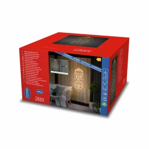 Konstsmide Christmas Rideau lumineux LED Qualle 2.600K 400 LED 95x30cm^ Lumière De Noël
