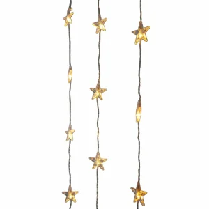 STAR TRADING Rideau lumineux LED Star Curtain à 30 lampes^ Lumière De Noël