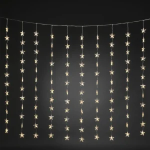 Konstsmide Christmas Rideau lumineux étoiles, 120 lampes, blanc chaud^ Lumière De Noël
