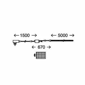 Briloner Ruban LED RVB Ora extérieur, télécommande, 500 cm^ Lampes Décoratives