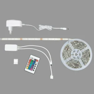 Briloner Ruban RVB LED WiFi, 500 cm, avec télécommande^ Lampes Décoratives