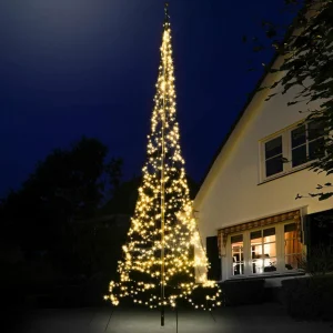 Fairybell Sapin de Noël mât 6 m 600 lampes^ Lumière De Noël
