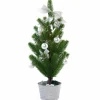 STAR TRADING Sapin de Noël LED au décor argenté^ Lumière De Noël