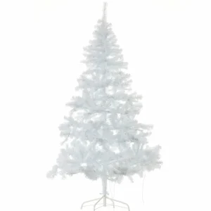 STAR TRADING Sapin d'extérieur LED Ottawa blanc^ Lumière De Noël