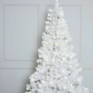 STAR TRADING Sapin d'extérieur LED Ottawa blanc^ Lumière De Noël