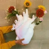 SELETTI Vase Love in Bloom Giant, blanc, H 60 cm, fibre de verre^ Meubles & Aménagements