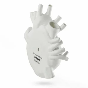 SELETTI Vase Love in Bloom Giant, blanc, H 60 cm, fibre de verre^ Meubles & Aménagements