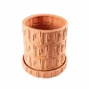 SELETTI Vase Magna Graecia Greca, soucoupe, terre cuite^ Meubles & Aménagements