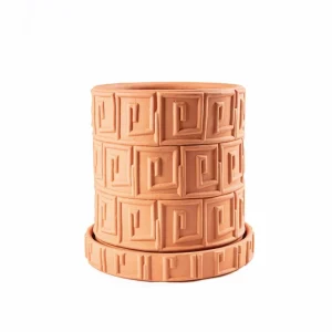 SELETTI Vase Magna Graecia Greca, soucoupe, terre cuite^ Meubles & Aménagements