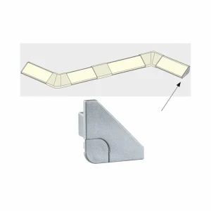 Paulmann Set de 2 caches pour profil Delta Your LED^ Lampes Décoratives