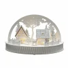 Konstsmide Christmas Silhouette LED maisons et rennes, à piles^ Lumière De Noël