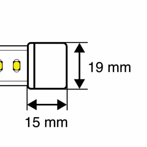 The Light Group SLC embout pour ruban lumineux LED 230V IP65^ Lampes Décoratives