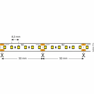 The Light Group SLC LED-Strip Full Spectrum CRI 98, 5m IP20 3.000K^ Lampes Décoratives