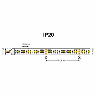 The Light Group SLC ruban LED Tunable White 827-865 10m 125W IP20^ Lampes Décoratives