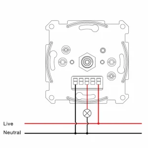 The Light Group SLC SmartOne AC variateur mural 250 W ZigBee^ Interrupteurs Connectés
