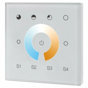 The Light Group SLC Variateur mural/Tunable White DALI DT8^ Matériel Électrique