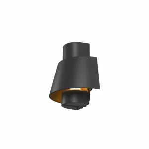 SLV Applique murale Photoni, noir, aluminium, largeur 25 cm^ Luminaires De Terrasse