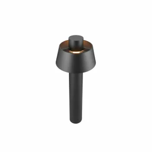 SLV Borne lumineuse Photoni 75, noir, aluminium, hauteur 75 cm^ Bornes Éclairage Extérieur