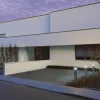 SLV Borne lumineuse Square Pole, hauteur 90 cm, gris, inox^ Bornes Éclairage Extérieur