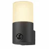 SLV Grafit applique d'extérieur cylindrique avec capteur^ Appliques D'Extérieur Avec Détecteur
