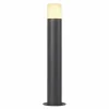 SLV Grafit Borne lumineuse anthracite Cylindre 60 cm^ Bornes Éclairage Extérieur