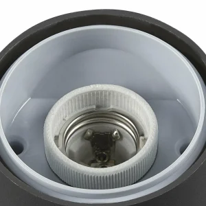 SLV Grafit Borne lumineuse anthracite Cylindre 60 cm^ Bornes Éclairage Extérieur