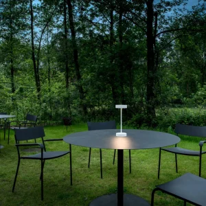 SLV luminaire LED rechargeable Vinolina, blanc, CCT, aluminium, hauteur^ Lampes Décoratives