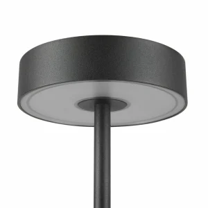 SLV Luminaire LED rechargeable Vinolina, noir, CCT, aluminium, hauteur^ Lampes Décoratives
