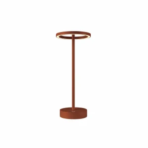SLV luminaire LED rechargeable Vinolina One, rouille, 2.700 K, hauteur 33^ Lampes Décoratives